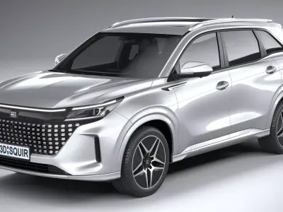 DFSK E5 2025 3D model