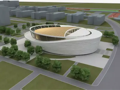 Stadium - Sport Arena 3D model