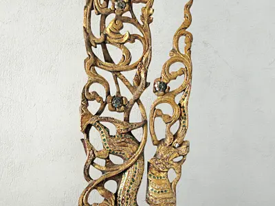 Architectural Altar Fragment 3D model