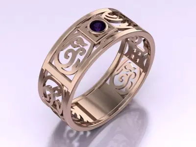 flora ring sport 3D print model