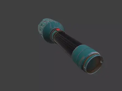 Hand Light Low Poly Game Model  PBR Textured Low-poly 3D model