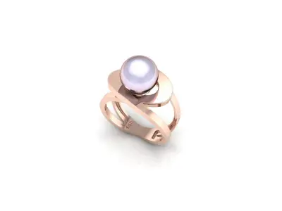 Pearl Ring 3D print model purchase