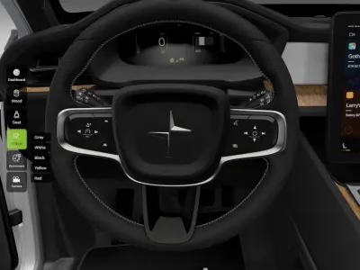 Polestar 2 VRED Configurator 3D model