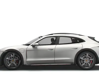 Porsche Taycan 4 Cross Turismo 2022 3D model