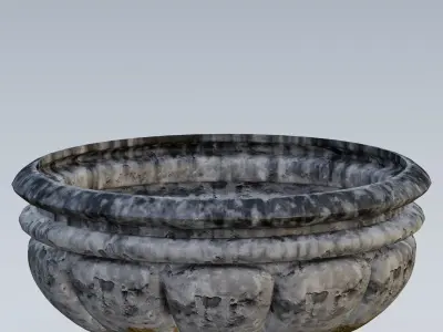 Garden urn planter20 3D model