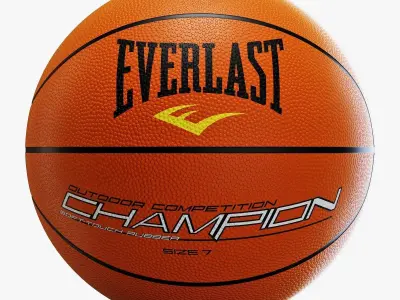 Basketball ball set 002 3D model