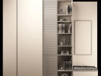 Entrance Hall furniture set 68 3D model