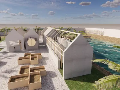 farm site Free 3D model