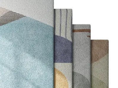 Carpet set 66 3D model