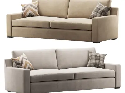 Sutton Large Sofa 3D model