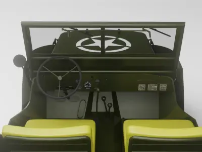 Jeep Wills 3D model