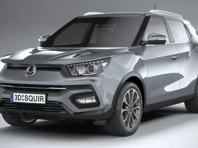 Ssangyong Tivoli Ultimate 2018 3D model