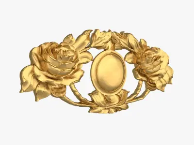 Classic decor ornament 238 3D model