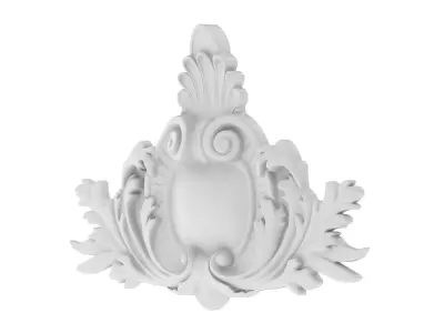 Cartouche Ornament 035 3D model
