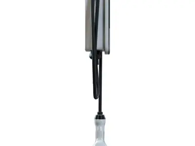 Bello Charger Home Wallbox Low-poly 3D model