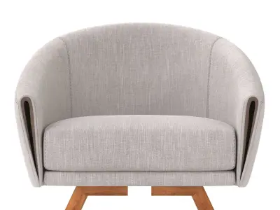 Saddle Armchair 3D model