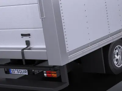  Mitsubishi Fuso BOX 2016  3D model