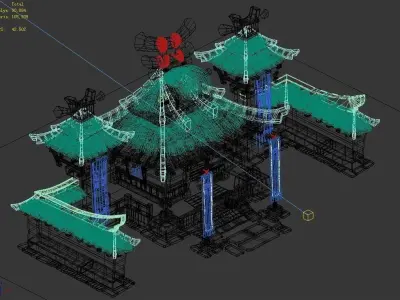 gAME Desert - Gang - Architecture 3D model