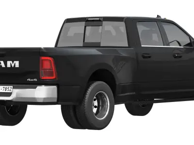 RAM 3500 Limited 2025 3D model
