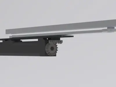 Door closer ITS 96 EN 2-4 3D model