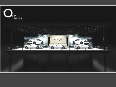 Exhibition - Area - 19X18-3DMAX2010-010 3D model