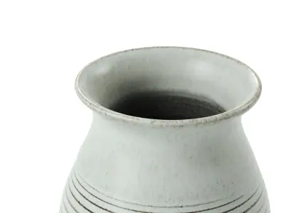 polypasta - vintage ceramic vase lines 3D model