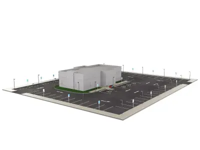 Car Parking 3D model