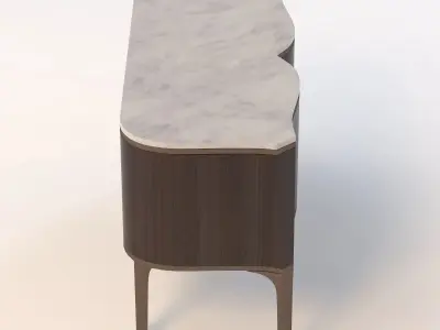 Classic Luxury Credenza 3D model