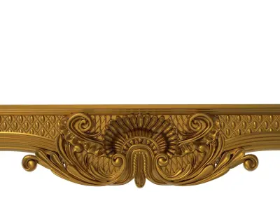 Carved Picture Frame  3D model