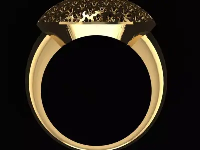  Minimalist Turkish Ring 3D print model