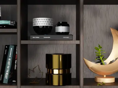 Modern Deco 3D model