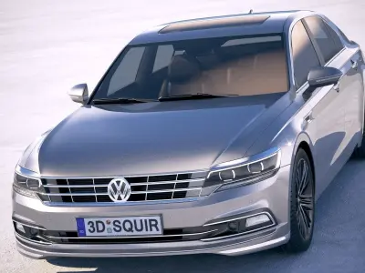 Volkswagen Phideon 2018 3D model