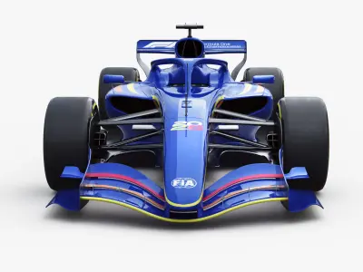 F1 2026 Concept PBR 3D model