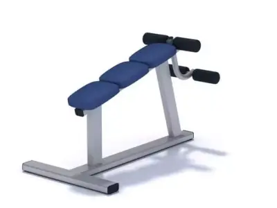 Simple Fitness Equipment 3D model