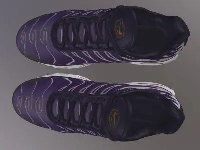 NIKE AIR TN PLUS SHOES PBR Low-poly 3D model