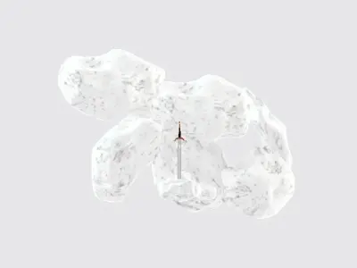 SWARD 3d model rock 3D model