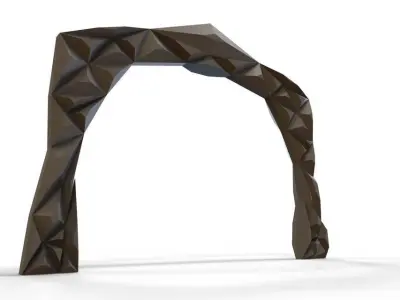 Red Carpet Arch Free 3D model