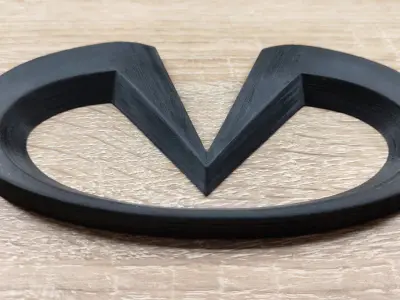 Infiniti Car logo 3D print model