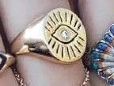 One eyed ring 3D print model