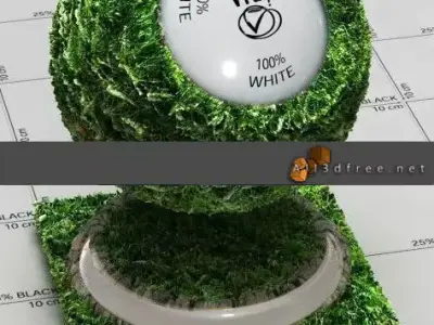 gras material Free 3D model