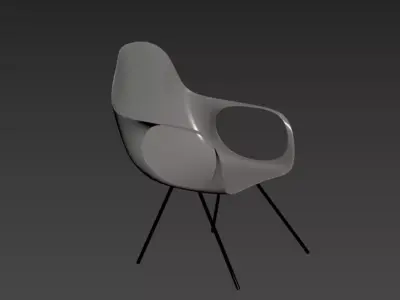 chair eames Free 3D model