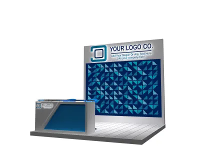 Booth Exhibition Stand a623g 3D model