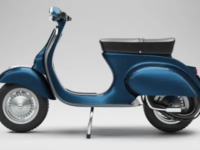 Piaggio Vespa 50 3D model