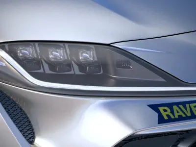 Toyota Supra GT4 2020 3D model