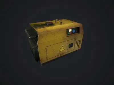 Generator v2 pbr Low-poly 3D model