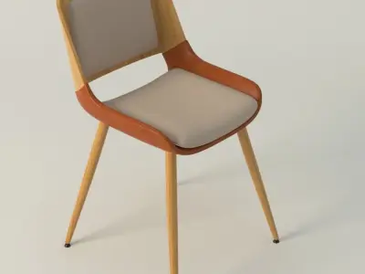 Basil Leisure Chair 3D model