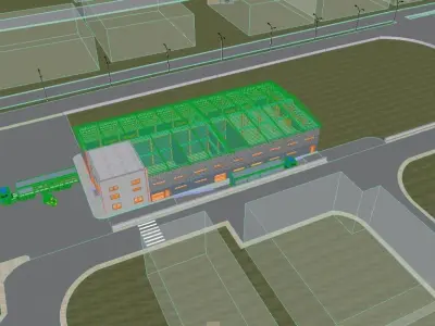 Warehouse Project 3D model