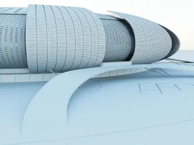 Stadium 04 3D model