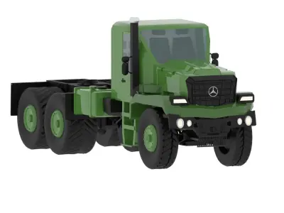 The Mercedes-Benz Zetros  3D model