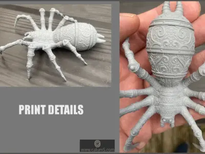 Tikarantula  spider  3D print model